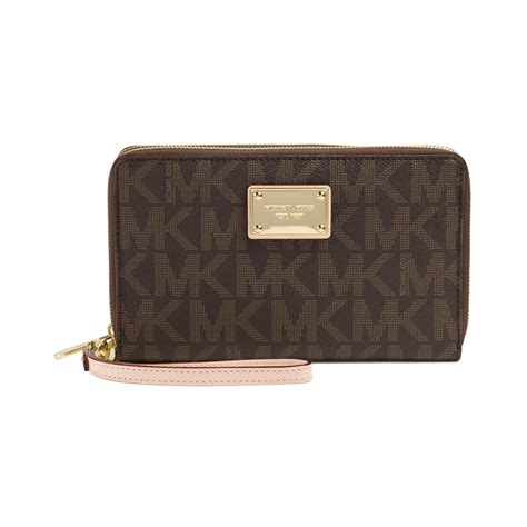 michael kors multifunction jet set wallet|Michael Kors wristlet jet set.